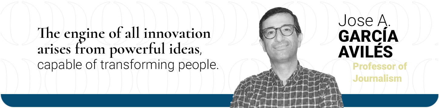 The engine of all innovation arises from powerful ideas, capable of transforming people.